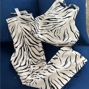 Zara zebra Print Set